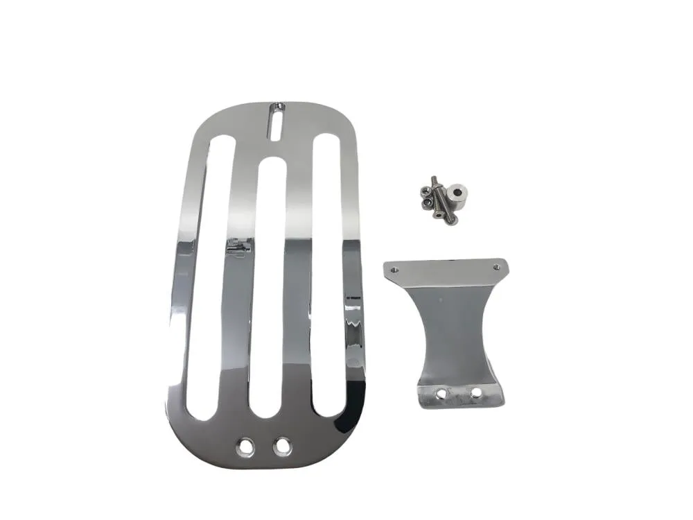 Solo Luggage Rack   Bracket fits Honda VT750C Shadow,VT750DC Spirit - Chrome - Highway Hawk H661-0681
