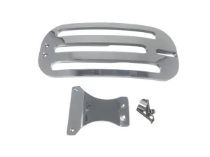 Solo Luggage Rack   Bracket fits Honda VT750C Shadow,VT750DC Spirit - Chrome - Highway Hawk H661-0681