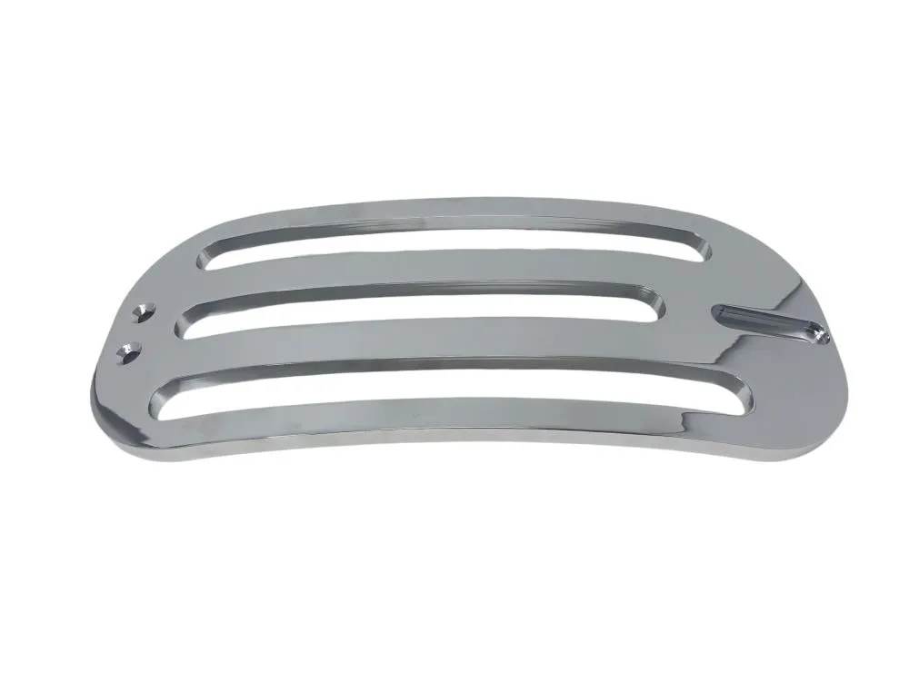 Solo Luggage Rack   Bracket fits Kawasaki Vulcan S (EN650) 2014 up - Chrome - Highway Hawk H664-0631