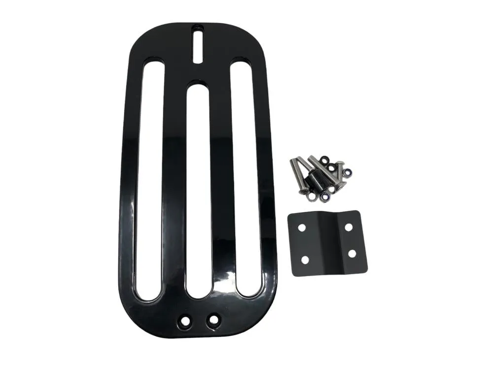 Solo Luggage Rack   Bracket fits Suzuki C1800 Intruder (C109R) - Black - Highway Hawk H663-0681BK