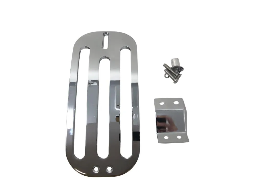 Solo Luggage Rack   Bracket fits Suzuki C800 Intruder VL800 Volusia - Chrome - Highway Hawk H663-0671