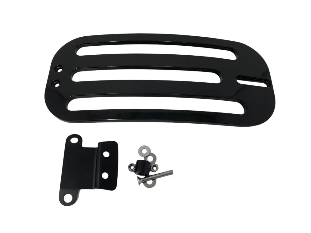 Solo Luggage Rack   Bracket fits Triumph Thunderbird 1600A - Black - Highway Hawk H666-0631BK