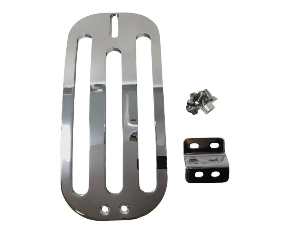 Solo Luggage Rack   Bracket fits Yamaha XVS1100 Drag Star Classic - Chrome - Highway Hawk H662-0671