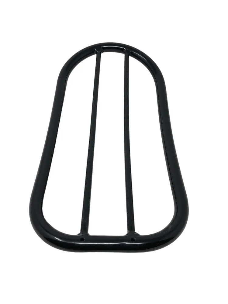Solo Luggage Rack Tubular (No Mounting Brackets - Black - Highway Hawk H66-200ABK