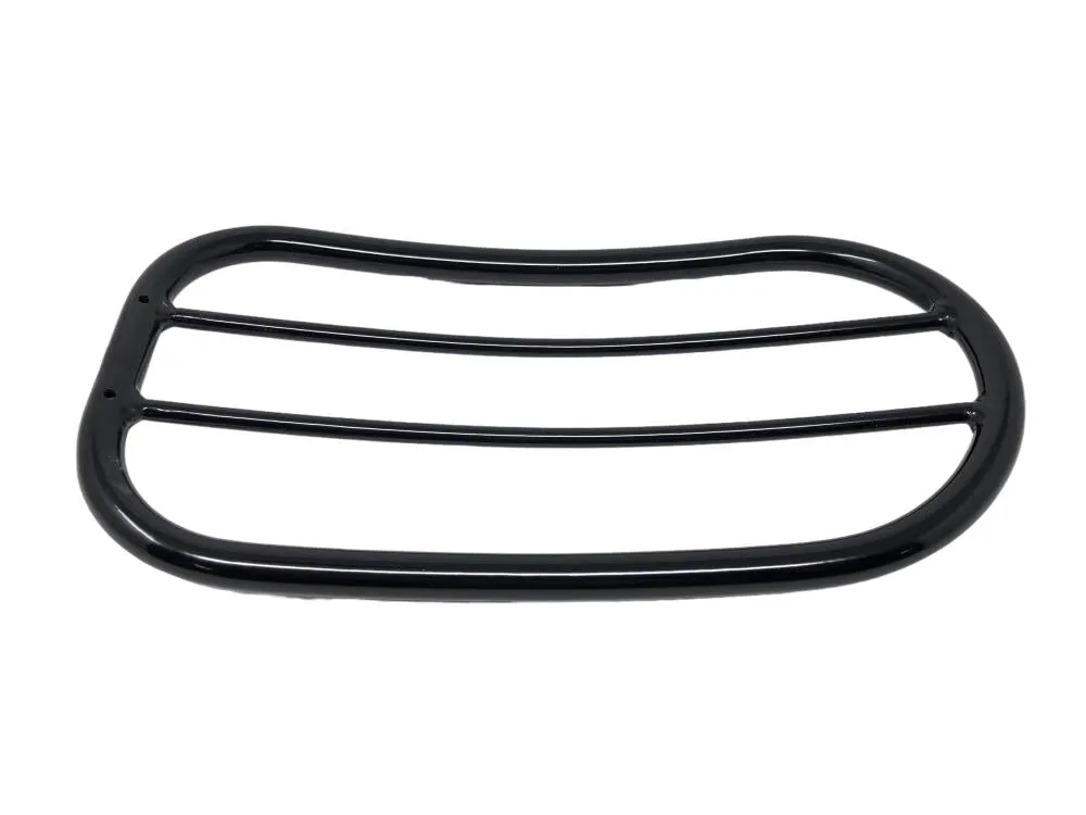 Solo Luggage Rack Tubular (No Mounting Brackets - Black - Highway Hawk H66-200ABK