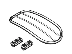 Solo Tubular Luggage Rack   Bracket fits Yamaha XV Wild Star/Road Star - Chrome - Highway Hawk H662-0161