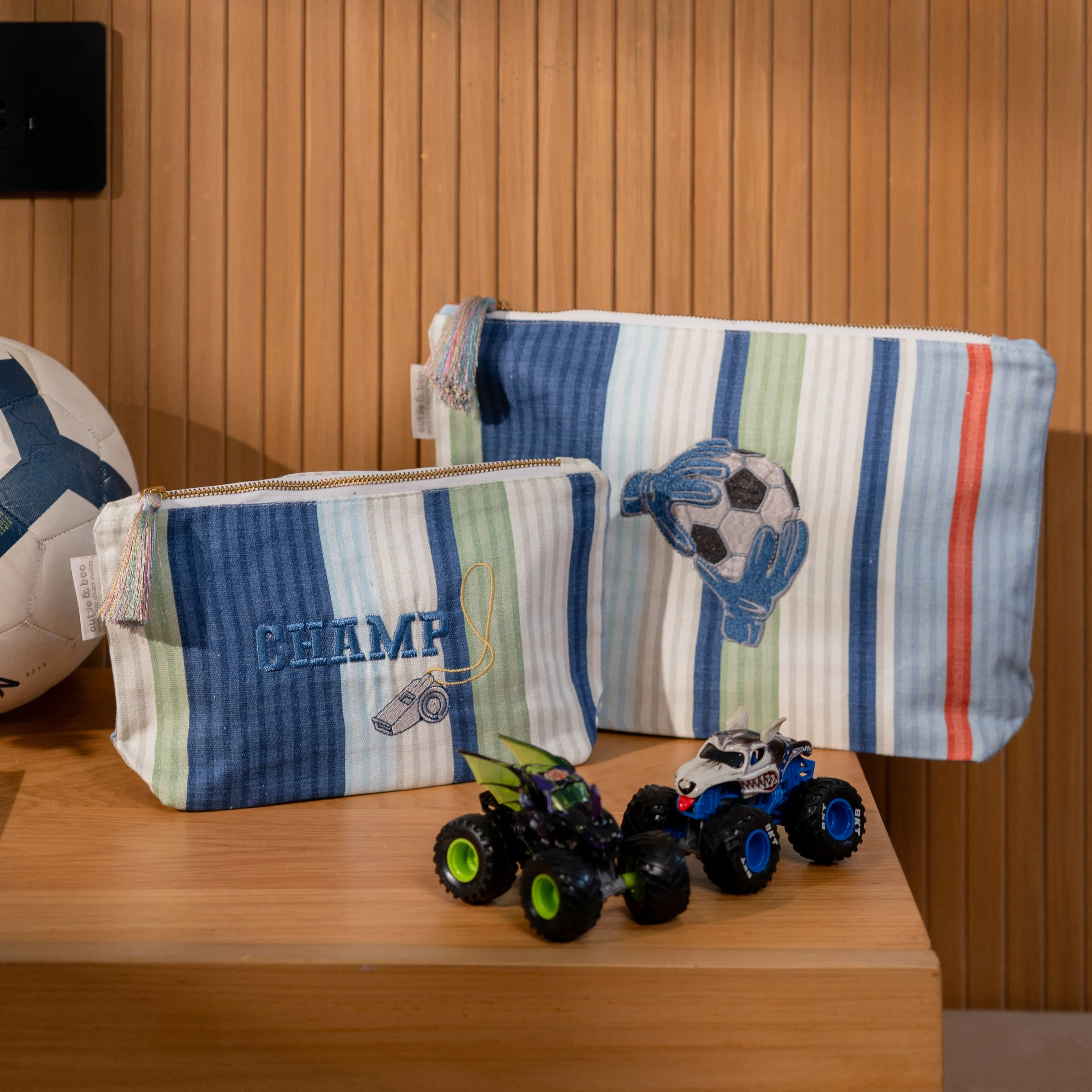 The Game Plan Pouches (Set Of 2)