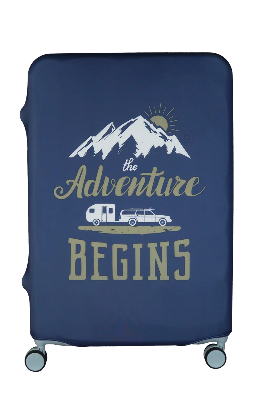 Travel Accessories Print Luggage Cover