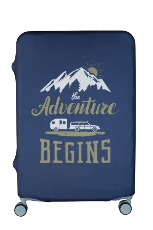Travel Accessories Print Luggage Cover