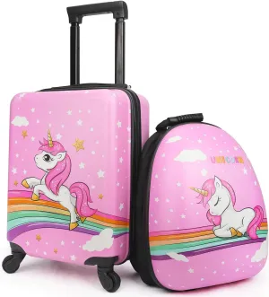 Unicorn Luggage Set