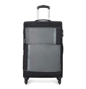 VIP Pulse 56cm, 4 Wheel Cabin Size Trolley, Black, PULSE56BK