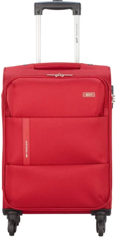 VIP Widget 58cm, 4 Wheel Soft Trolley ,Red, WIDGET58RD