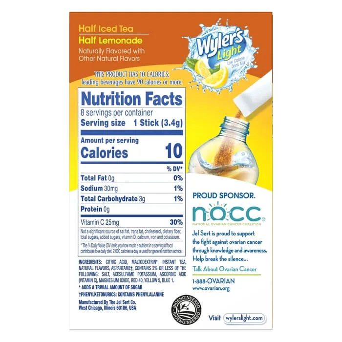 Wyler's Light Singles To Go Iced Tea Variety Pack - 6 Box DEAL
